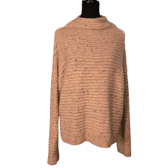 Madewell Sweaters - Madewell Belmont Donegal Mock Neck Sweater Size Medium